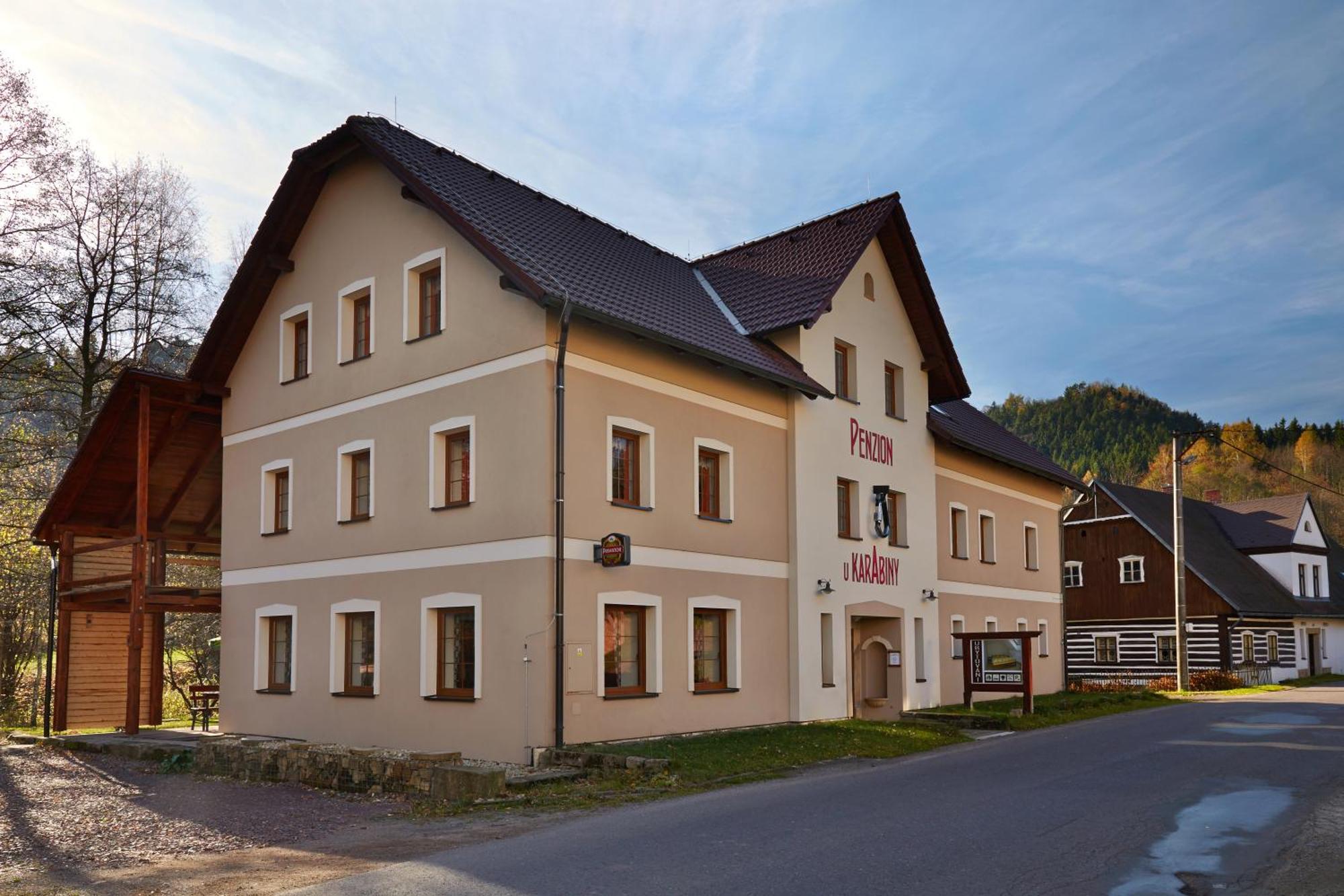 Penzion U Karabiny Adršpach Exterior foto