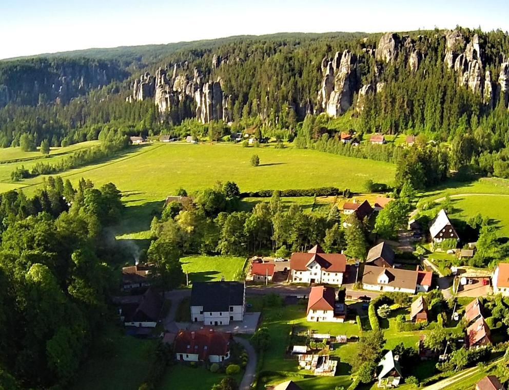 Penzion U Karabiny Adršpach Exterior foto